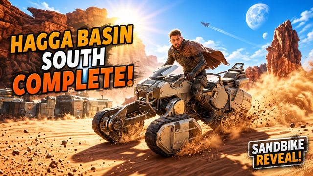 Starter Area Complete + First Sand Bike Build in Dune: Awakening
